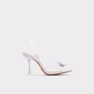 Light Purple Aldo Skylem Sling Back High Block Heels | 82VODYGWJ