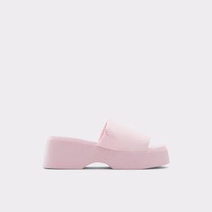 Pink Aldo Yassu Wedge Sandal - Flatform Sandals | 37ECJNUFT