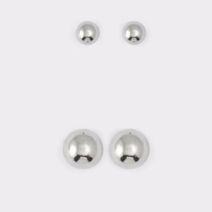 Silver Aldo Shirli Stud Earrings | 52GDHNWFV