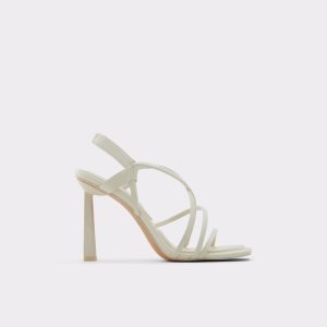 White Aldo Amilia Strappy High Sandal Sandals | 93YUCDNPG