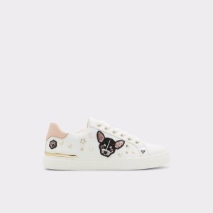 White Aldo Chicou Low Top - Cup Sole Sneakers | 06HQORTEA