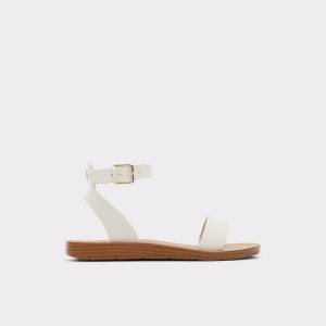 White Aldo Kedaredia Flat Sandal Sandals | 75YMUVRCH