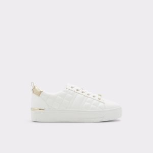 White Aldo Meadow Low Top - Cup Sole Sneakers | 96XIEYUVB