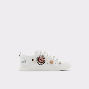 White Aldo Talaeraen Low Top Sneakers | 84JKBDPGN