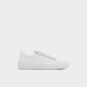 White Aldo Theta Low Top - Cup Sole Sneakers | 56RHIJGDM