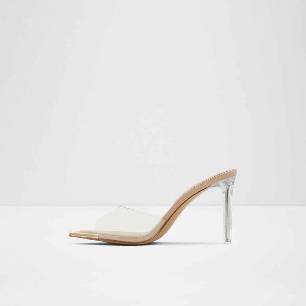 Beige Aldo Annabrilden High Sandal - Stiletto Sandals | 98KHNMFTV