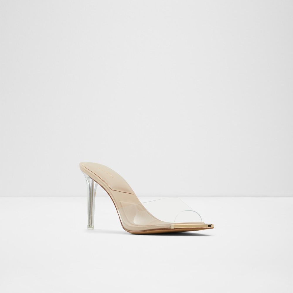 Beige Aldo Annabrilden High Sandal - Stiletto Sandals | 98KHNMFTV