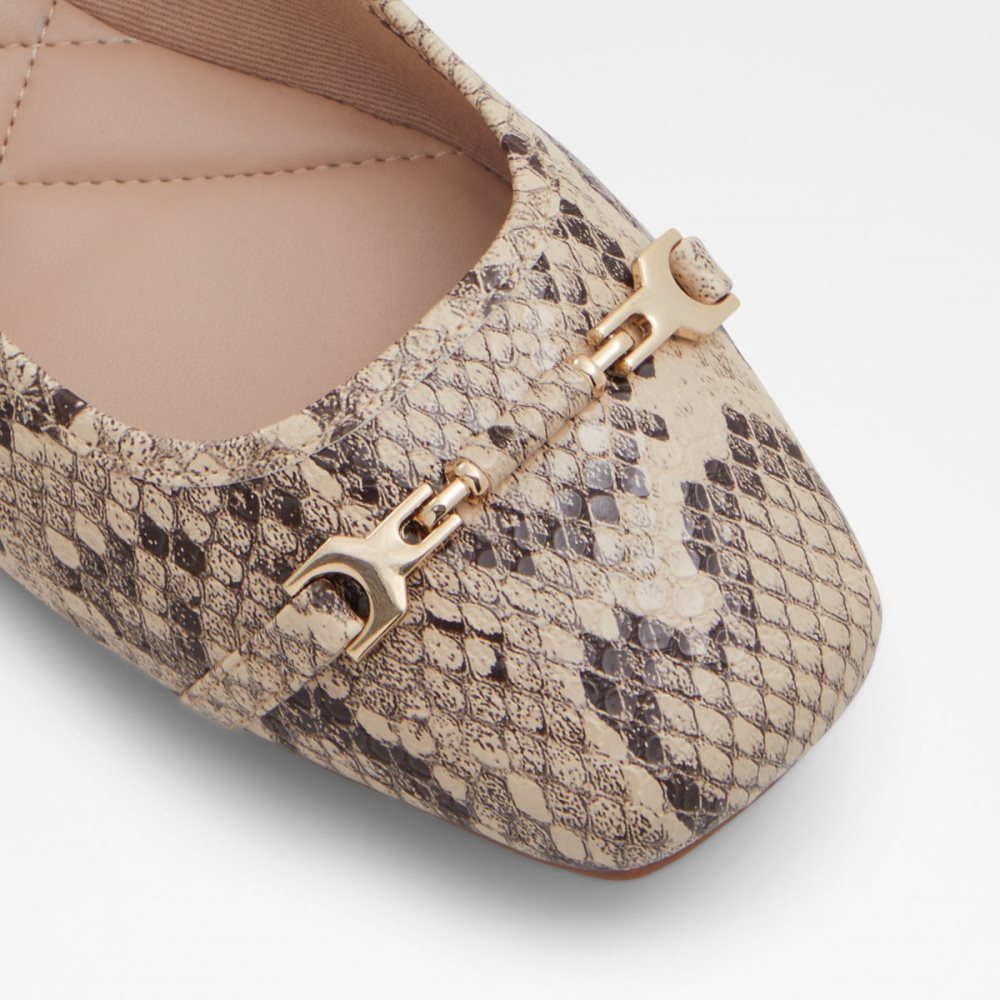 Beige Aldo Ballad Ballerina | 96EHCZAXD