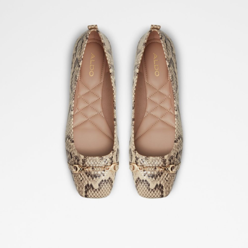 Beige Aldo Ballad Ballerina | 96EHCZAXD