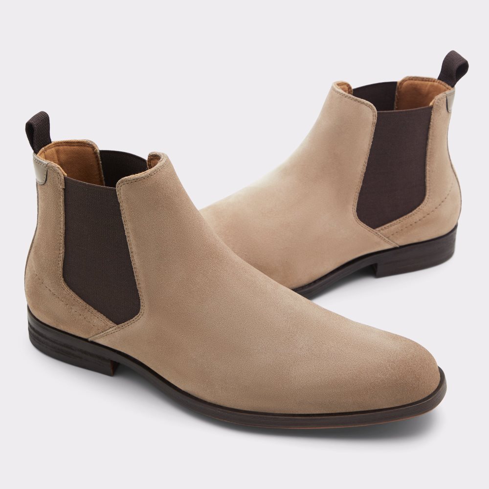 Beige Aldo Brodyx Chelsea Boots | 49CSWDOYE