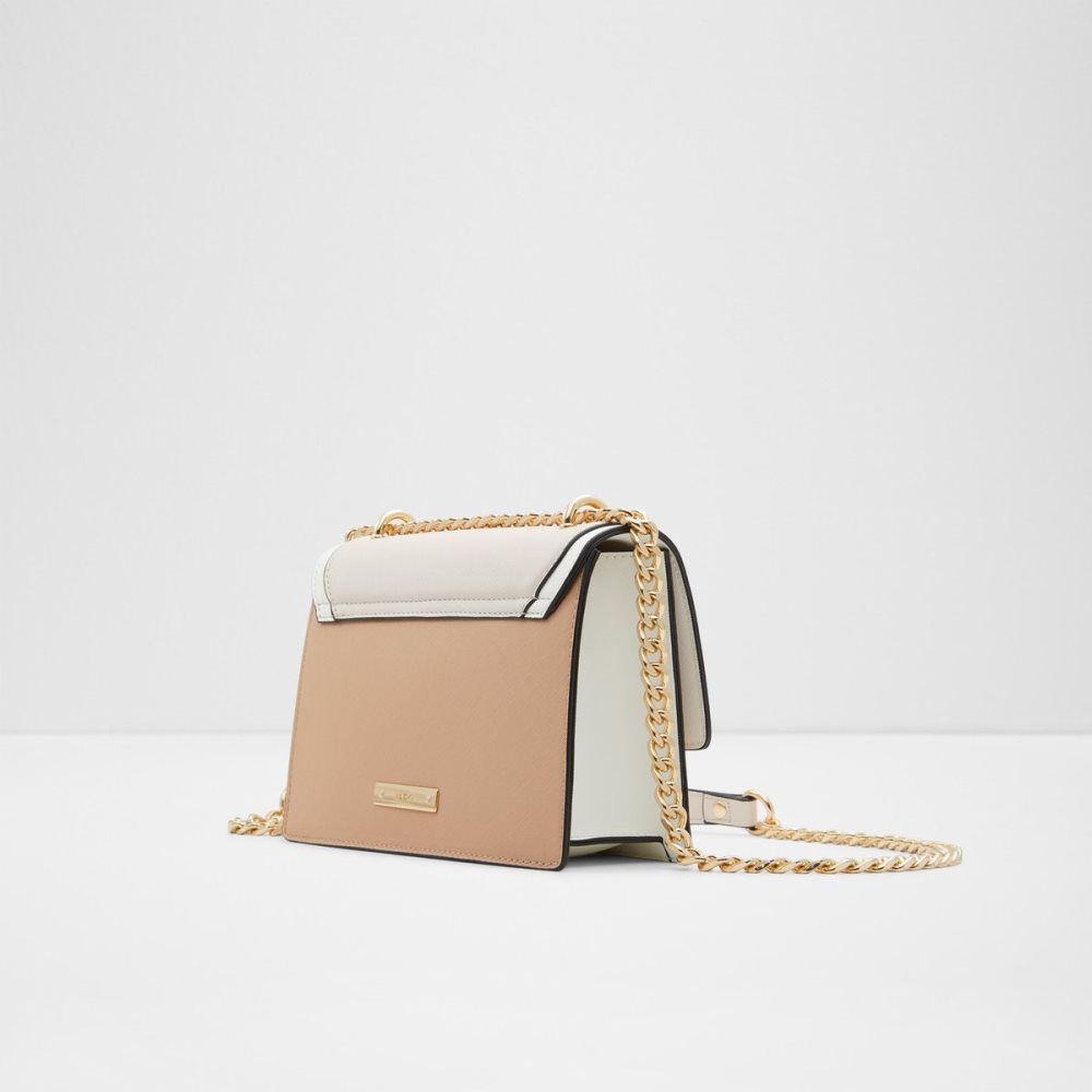 Beige Aldo Byworth Crossbody Bags | 61JNWHDGV