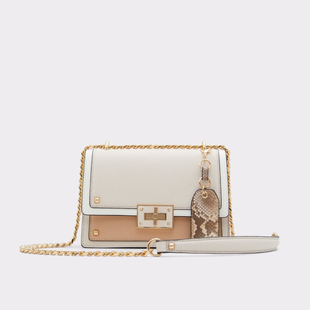 Beige Aldo Byworth Crossbody Bags | 61JNWHDGV