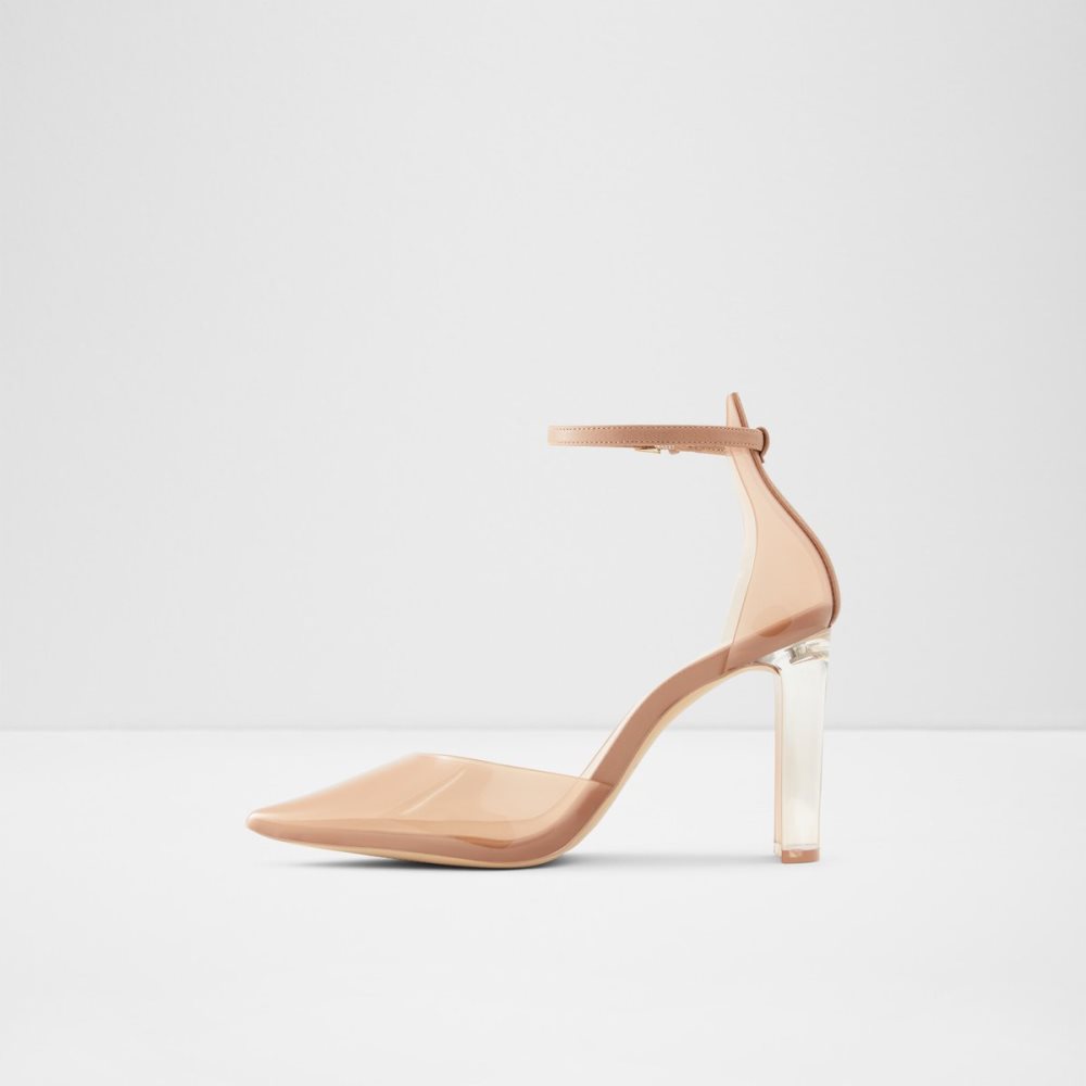 Beige Aldo Deedee Strappy Heeled - Cup Sole Heels | 20MVDCEXG