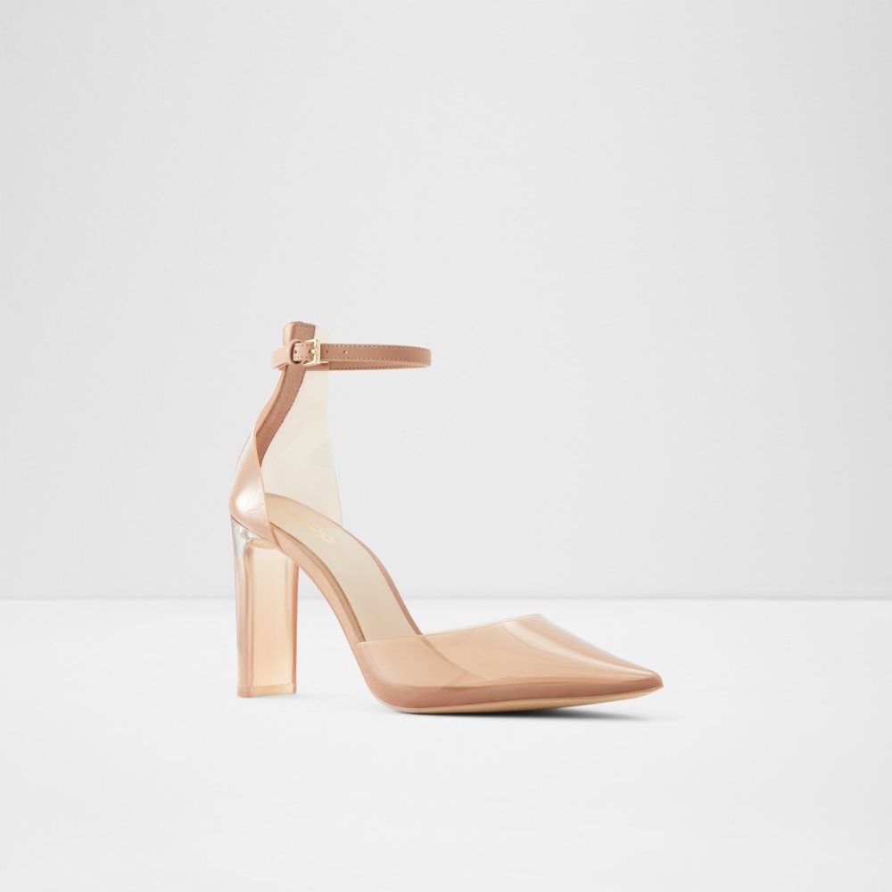 Beige Aldo Deedee Strappy Heeled - Cup Sole Heels | 20MVDCEXG