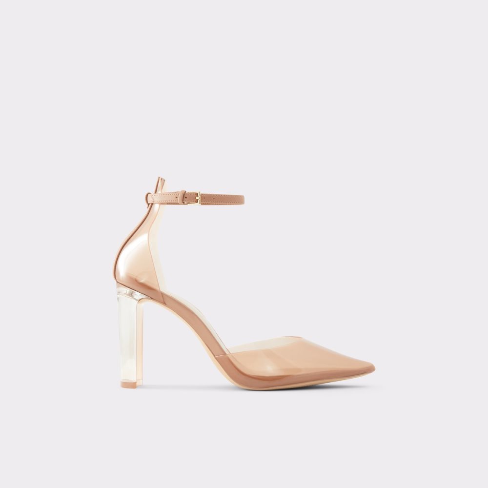 Beige Aldo Deedee Strappy Heeled - Cup Sole Heels | 20MVDCEXG