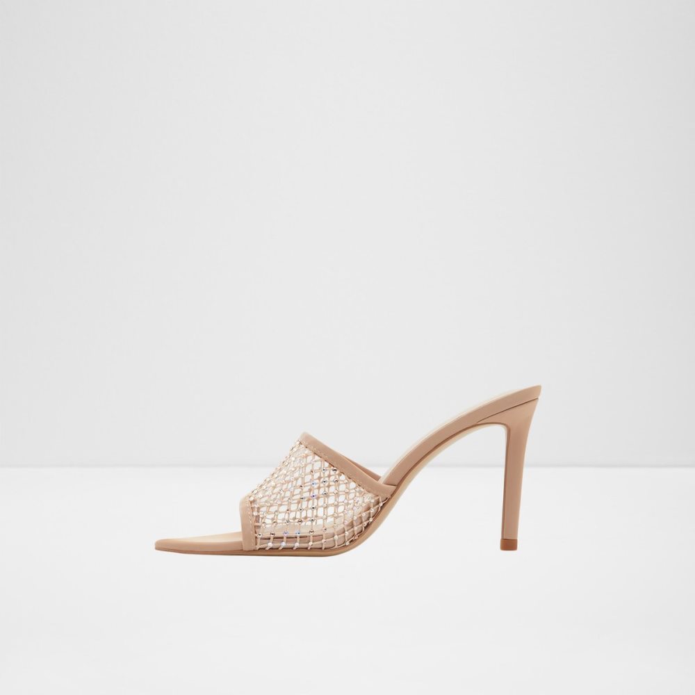 Beige Aldo Fluri High Sandal - Stiletto Sandals | 23PUYSZOK