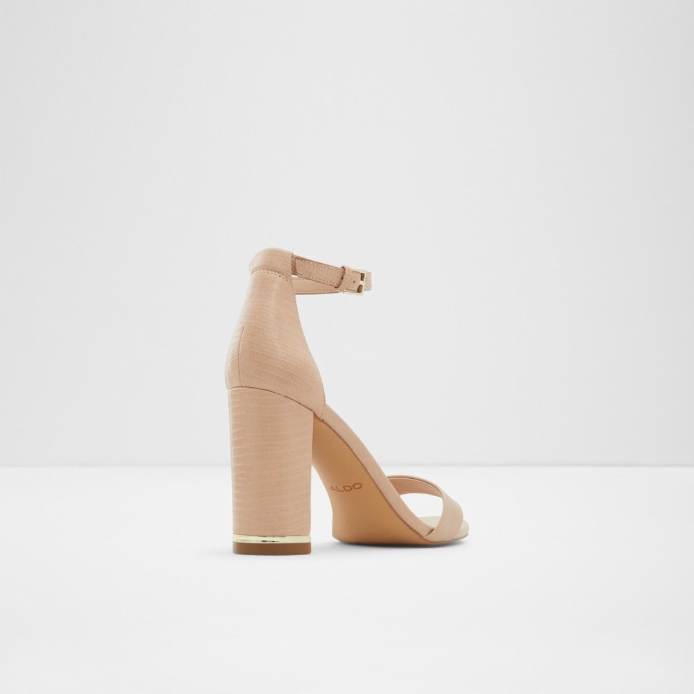 Beige Aldo Frilajan High Sandal - Sandals | 85TSAGBYE