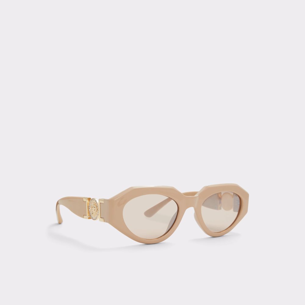 Beige Aldo Galoren Sunglasses | 35VDNOXWS