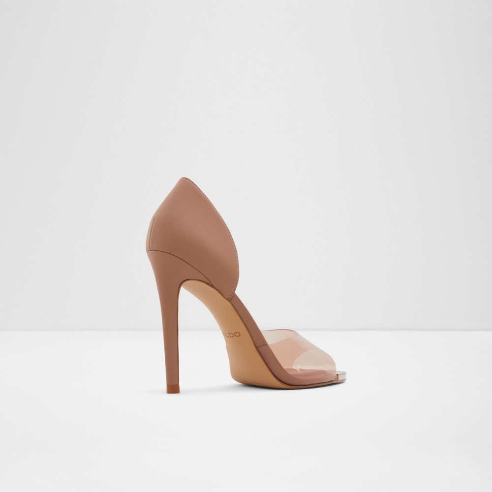 Beige Aldo Gwendassi High Sandal - Stiletto Sandals | 74CYQXZDB