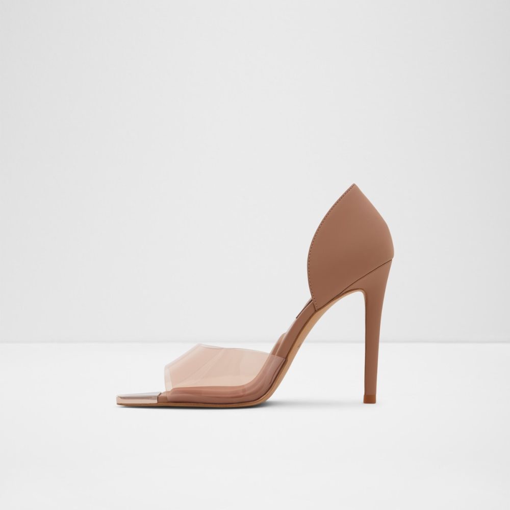 Beige Aldo Gwendassi High Sandal - Stiletto Sandals | 74CYQXZDB