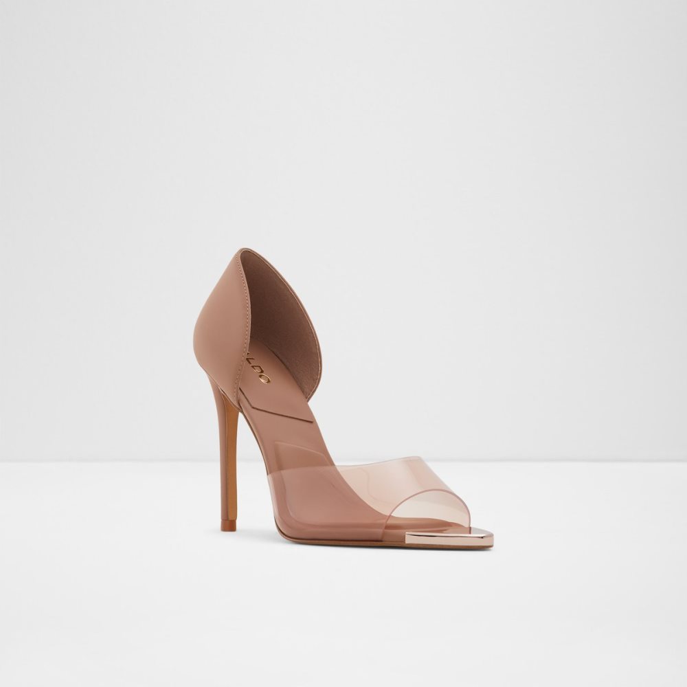 Beige Aldo Gwendassi High Sandal - Stiletto Sandals | 74CYQXZDB