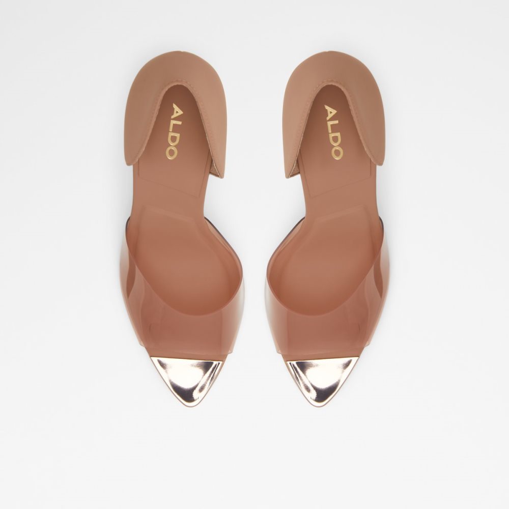 Beige Aldo Gwendassi High Sandal - Stiletto Sandals | 74CYQXZDB