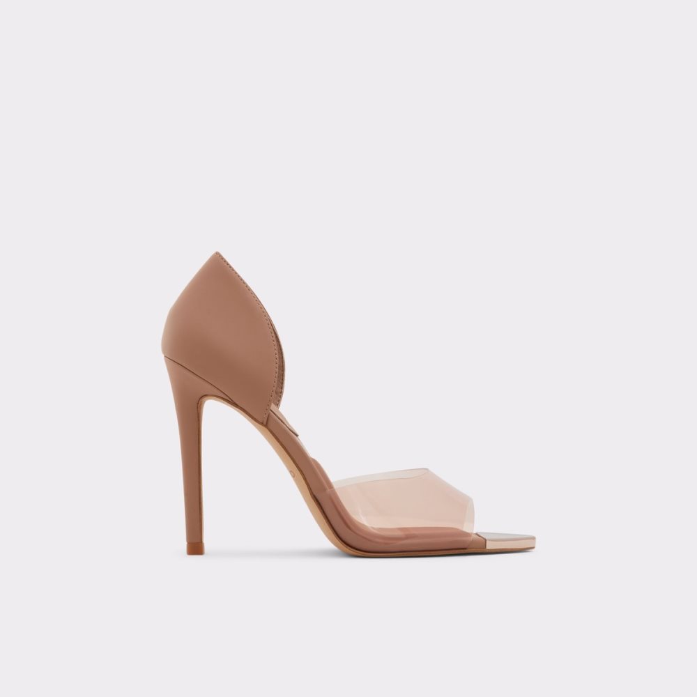 Beige Aldo Gwendassi High Sandal - Stiletto Sandals | 74CYQXZDB