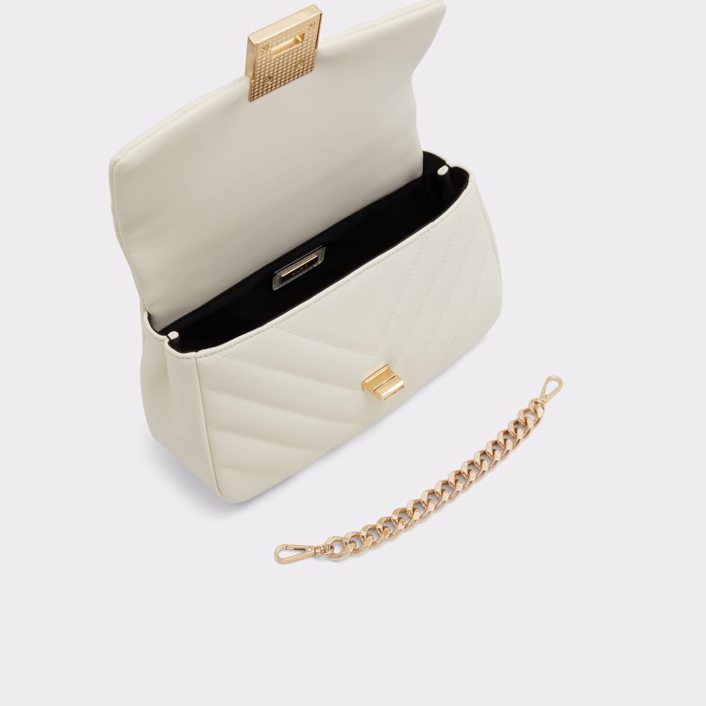 Beige Aldo Hayssx Top Handle Clutch Bag | 51HOXKAJL