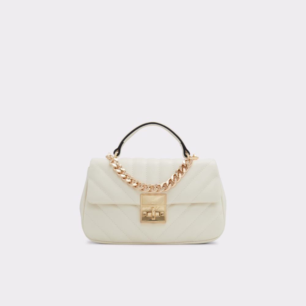 Beige Aldo Hayssx Top Handle Clutch Bag | 51HOXKAJL