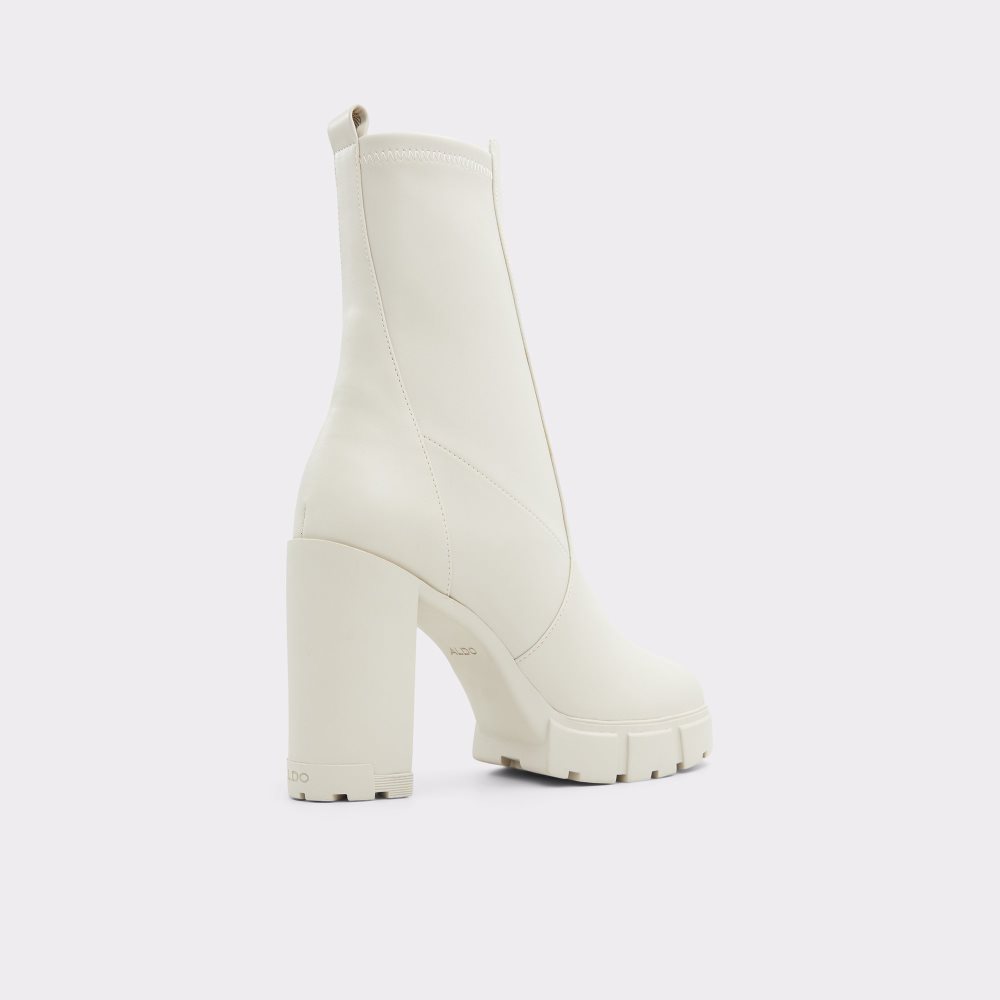 Beige Aldo Ilanna - Lug Sole Ankle Boots | 65SOBPFMQ