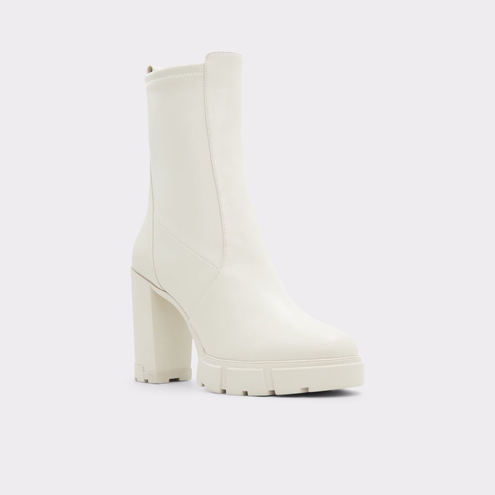 Beige Aldo Ilanna - Lug Sole Ankle Boots | 65SOBPFMQ