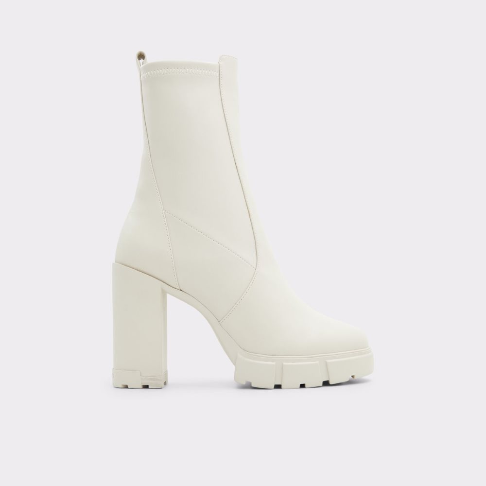 Beige Aldo Ilanna - Lug Sole Ankle Boots | 65SOBPFMQ