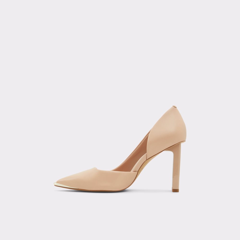 Beige Aldo Koilla Pump Heels | 78XFNKBPE