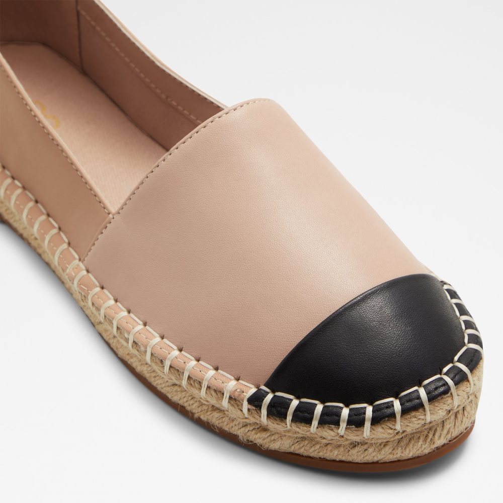 Beige Aldo Macramia Espadrilles Sandals | 94IHATKRN