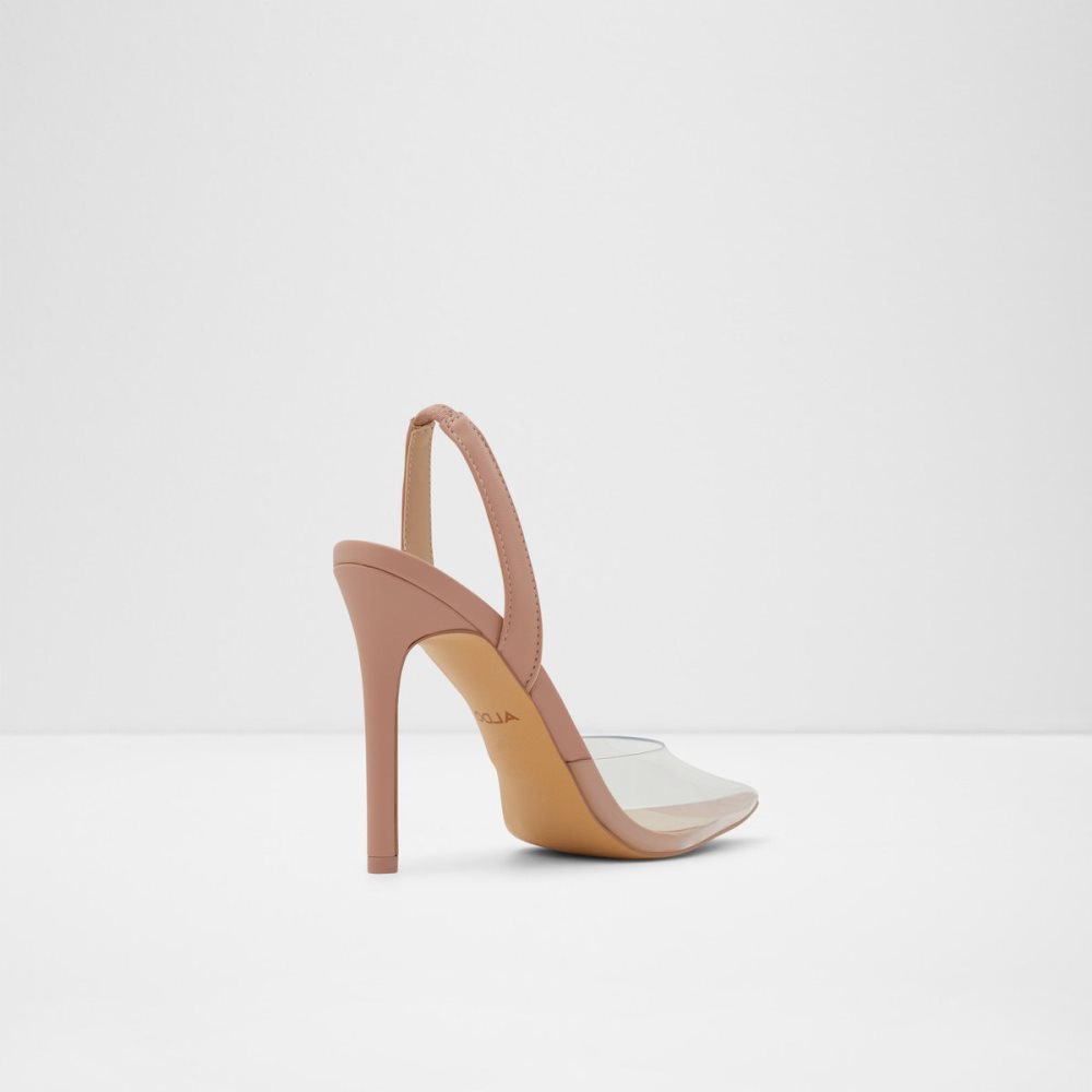 Beige Aldo Marie Sling Back High - Stiletto Heels | 43LZBPCMR