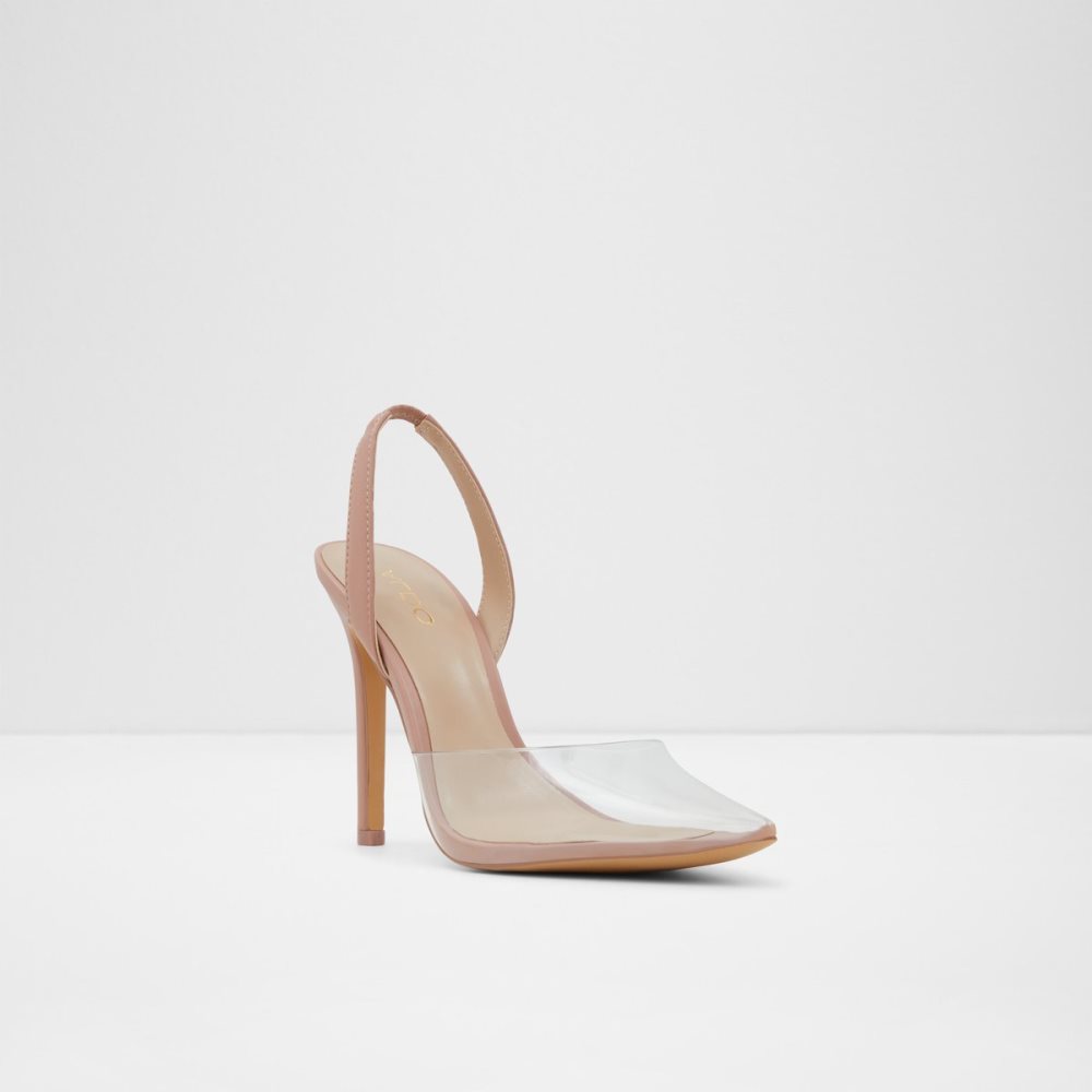 Beige Aldo Marie Sling Back High - Stiletto Heels | 43LZBPCMR