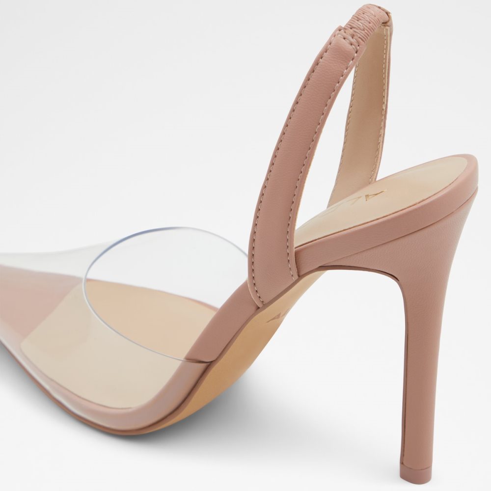 Beige Aldo Marie Sling Back High - Stiletto Heels | 43LZBPCMR