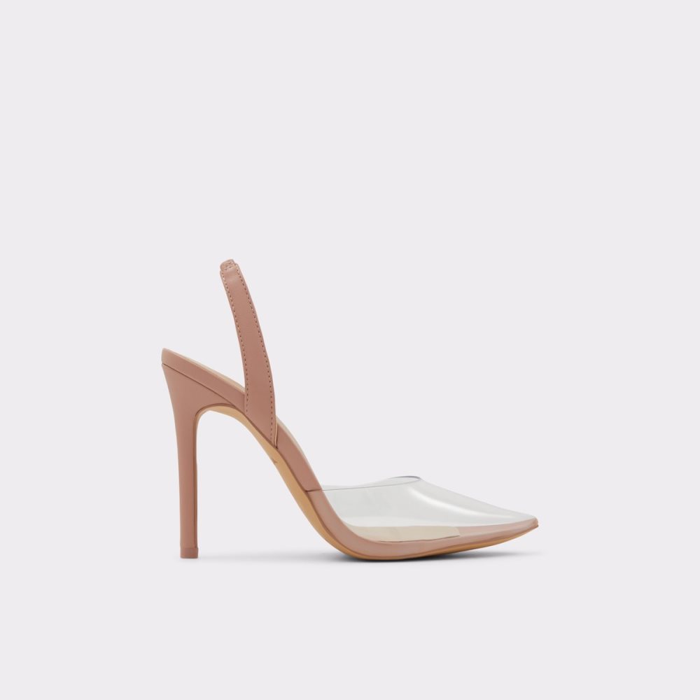 Beige Aldo Marie Sling Back High - Stiletto Heels | 43LZBPCMR