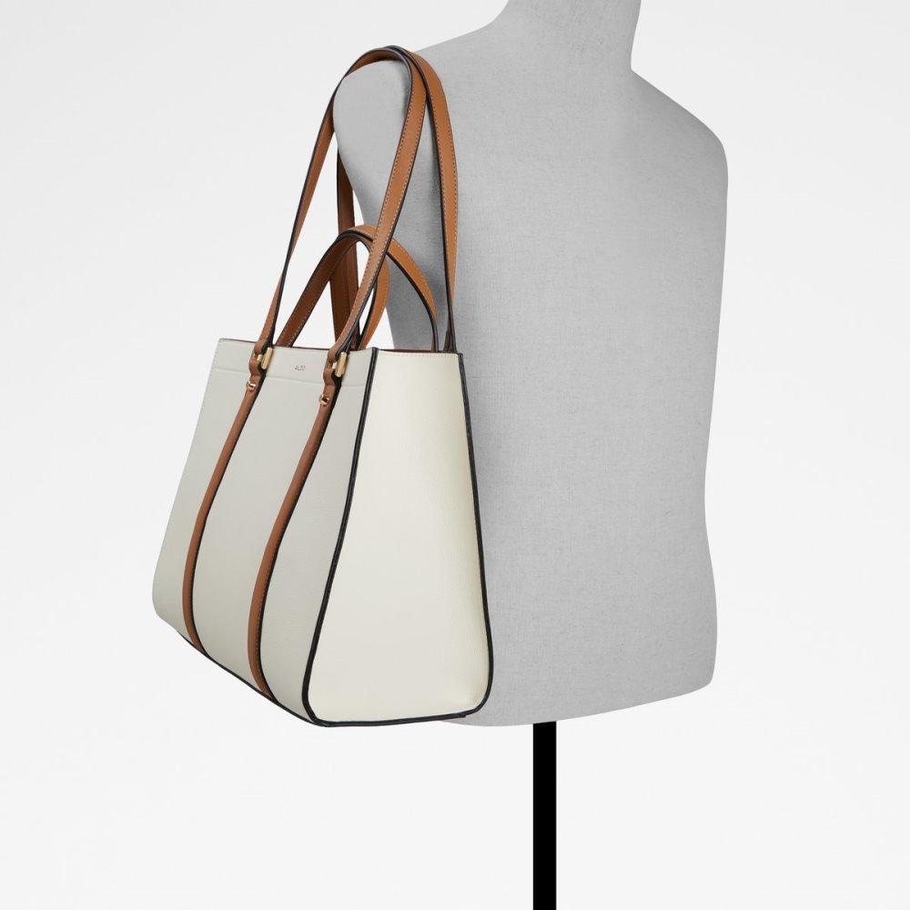 Beige Aldo Ninetoninee Tote Bags | 74KSZGODT