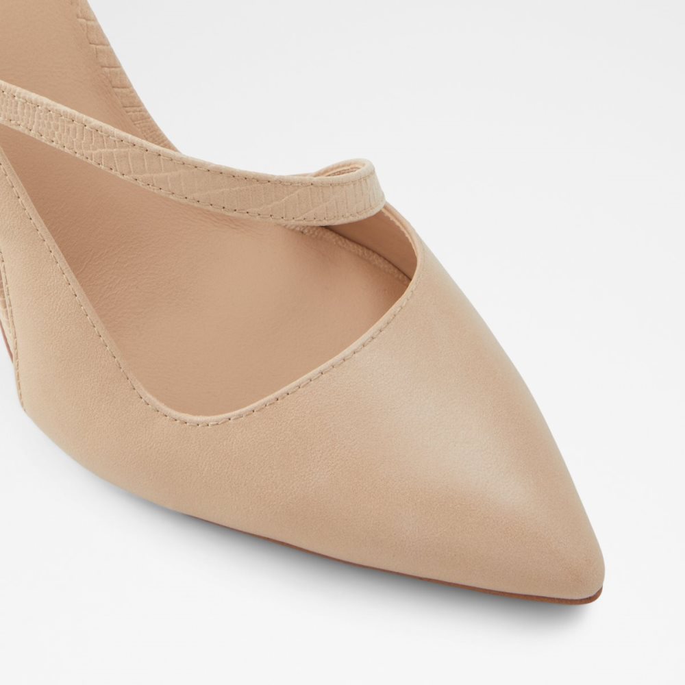 Beige Aldo Noideaa Sling Back High - Stiletto Heels | 70JRYIGCB