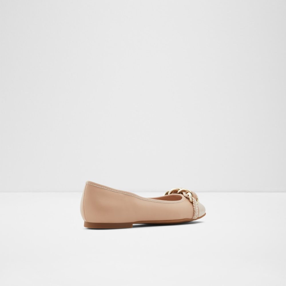 Beige Aldo Ocalirin Ballerina | 90QKOWUID