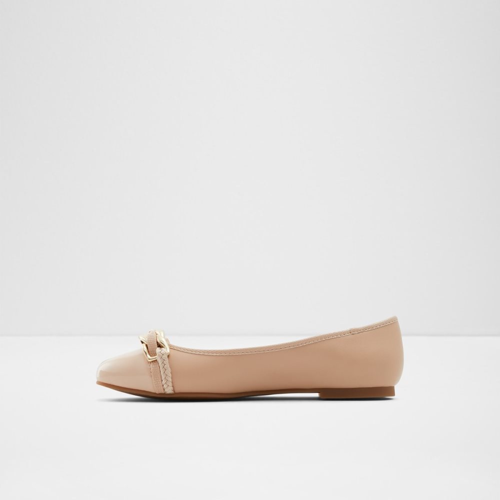 Beige Aldo Ocalirin Ballerina | 90QKOWUID