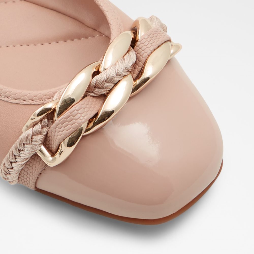 Beige Aldo Ocalirin Ballerina | 90QKOWUID