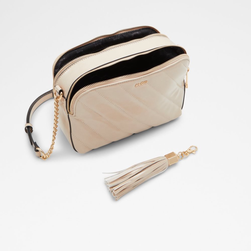 Beige Aldo Onilalin Crossbody Bags | 60DANWLMF