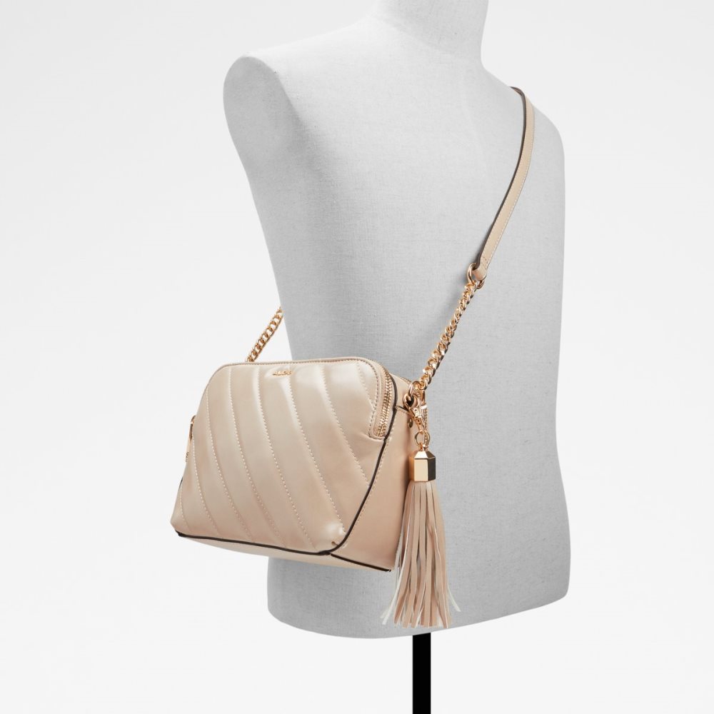 Beige Aldo Onilalin Crossbody Bags | 60DANWLMF