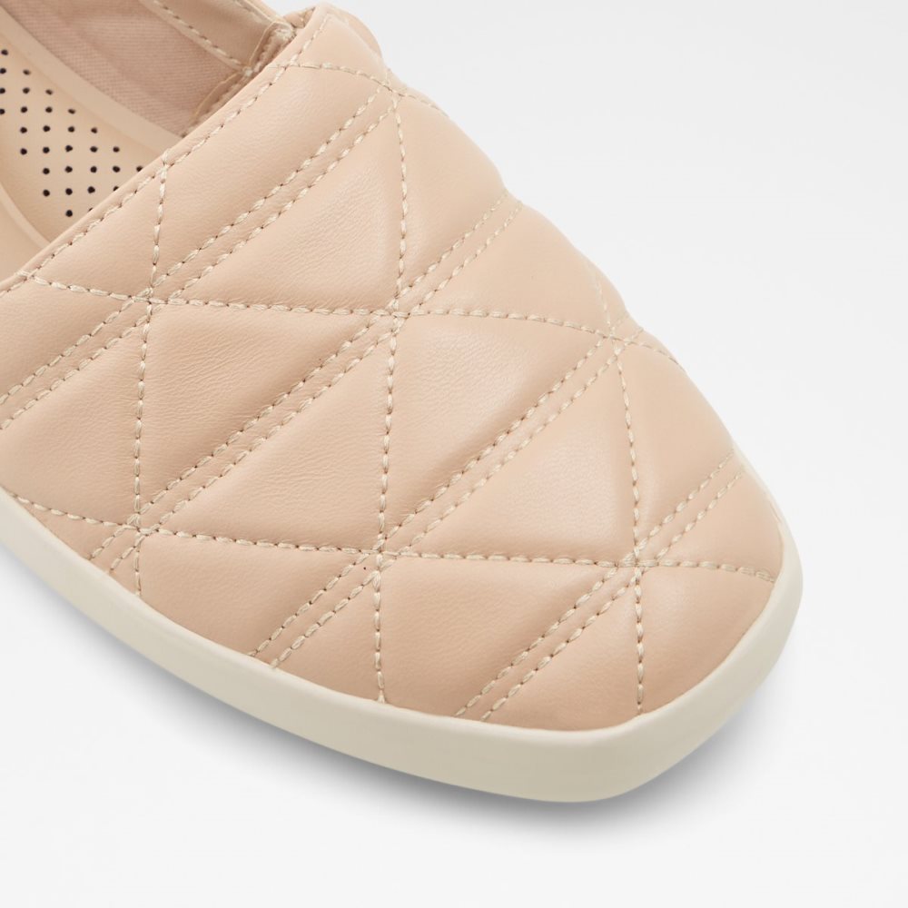 Beige Aldo Quilten Slip On Mules | 36QZMVSAX