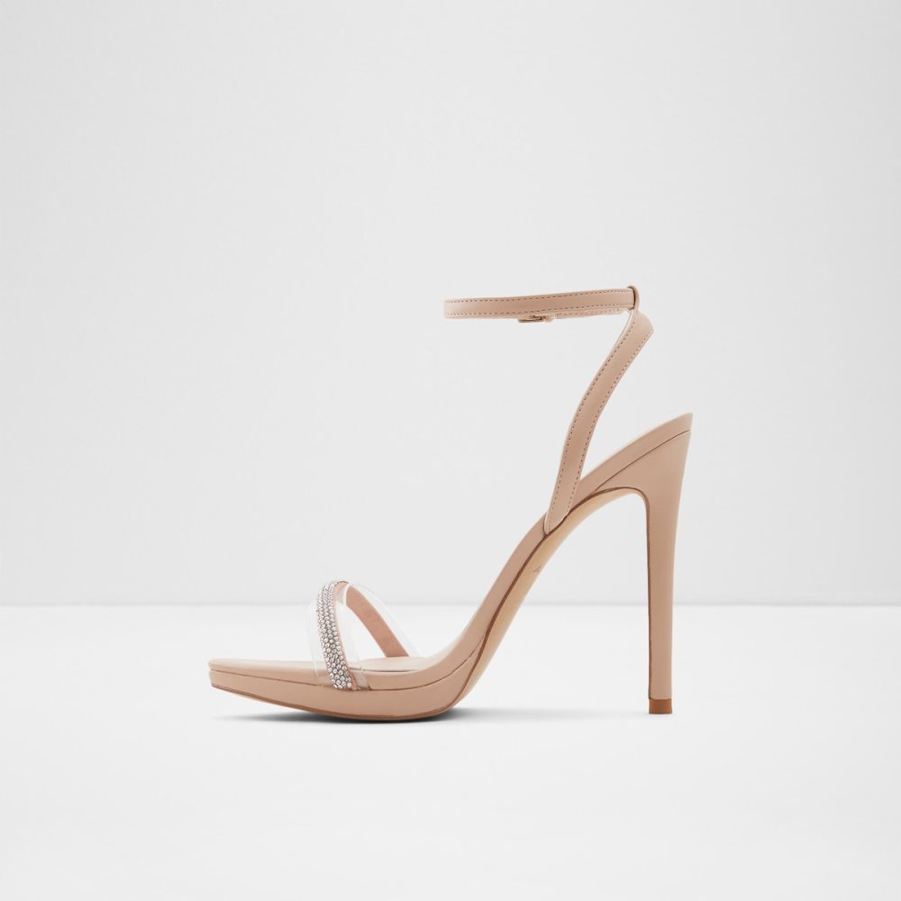 Beige Aldo Thirakin High Sandal - Stiletto Heels | 89BTSVZYL