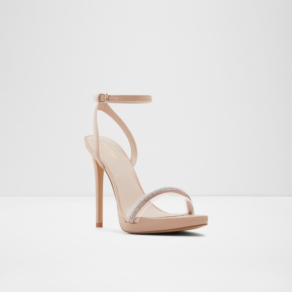 Beige Aldo Thirakin High Sandal - Stiletto Heels | 89BTSVZYL