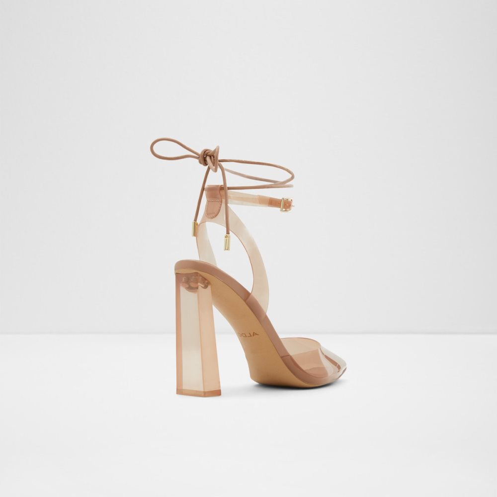 Beige Aldo Tilah Strappy Heeled - Heels | 01CXKSRTB