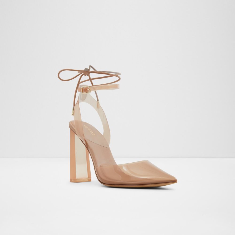 Beige Aldo Tilah Strappy Heeled - Heels | 01CXKSRTB